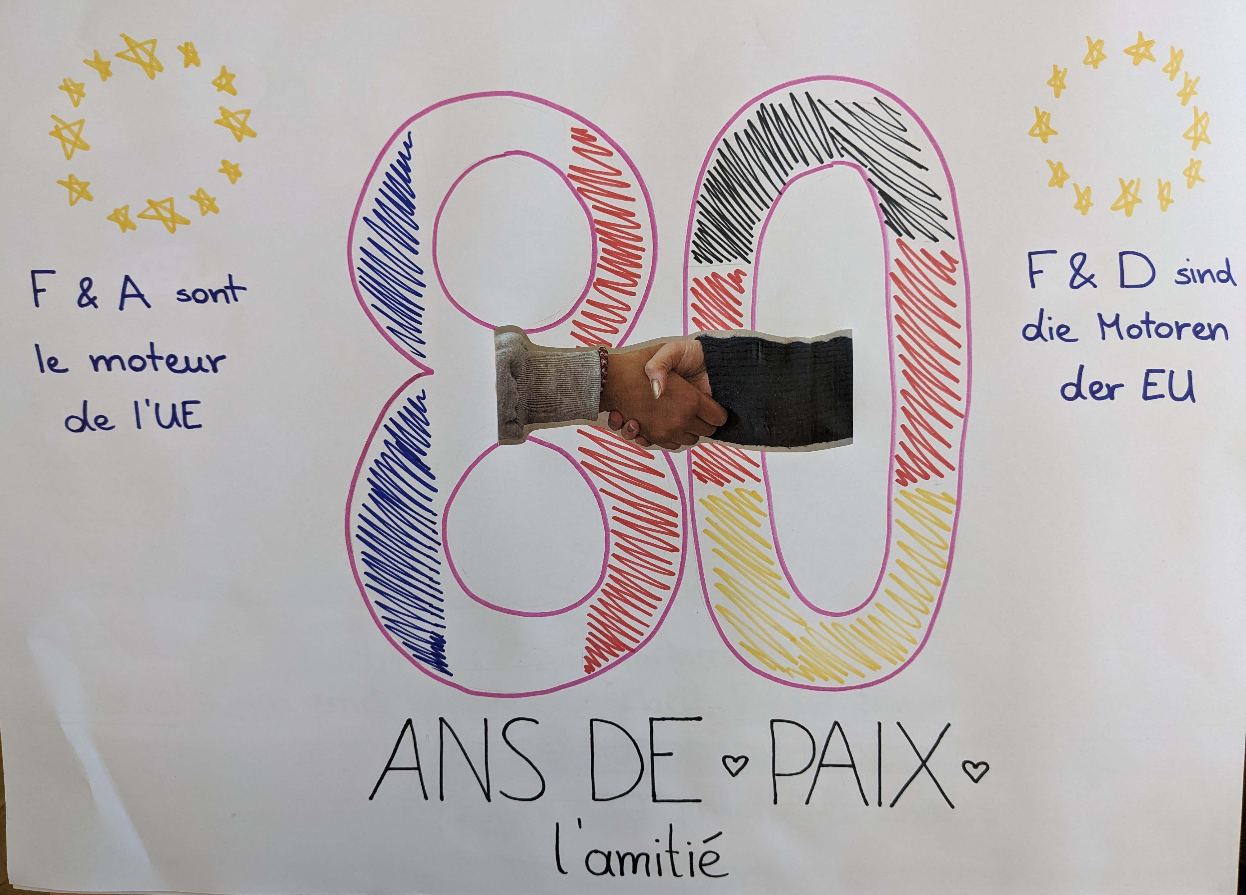 Französisch Rank 80 ans de paix 1von4 klein