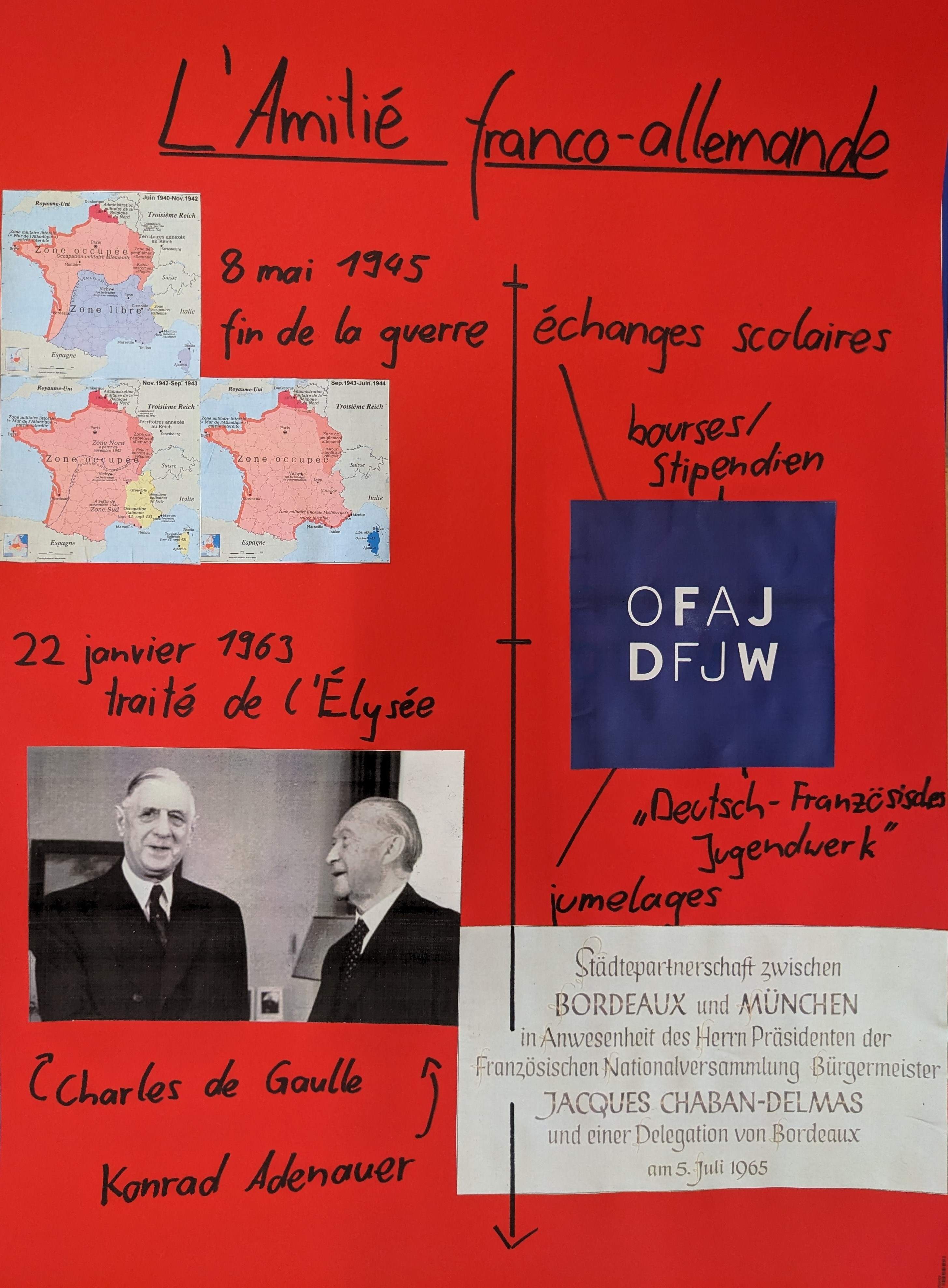 Französisch Rank 80 ans de paix 3von4 klein