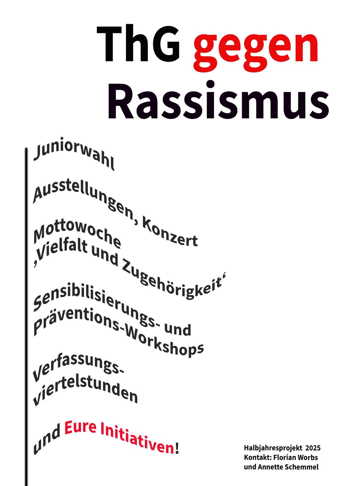 Poster ThG gegen Rassismus m